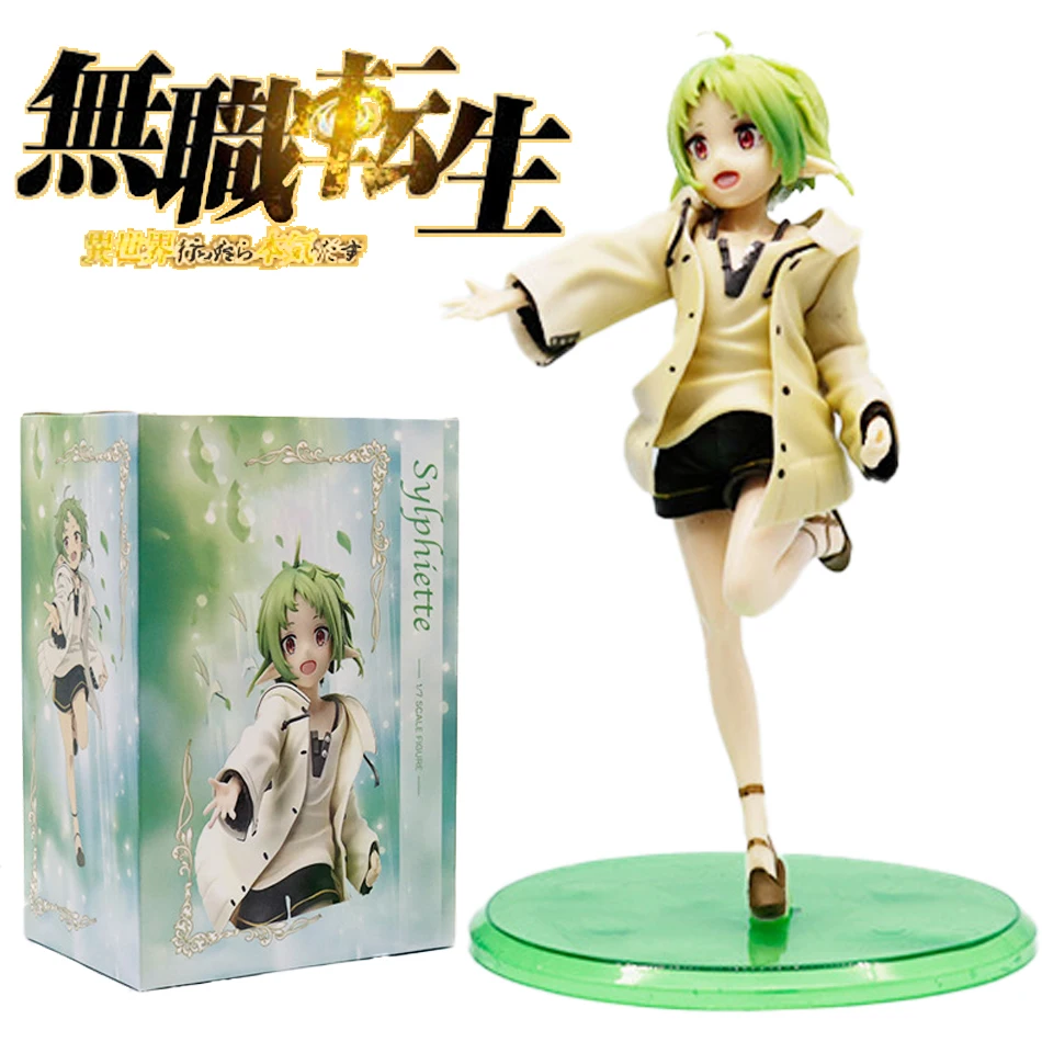 17 سنتيمتر أنيمي Mushoku Tensei: التناسخ العاطلين عن العمل ألعاب شخصيات الحركة الديكور البلاستيكية الشخصية جمع نموذج اللعب