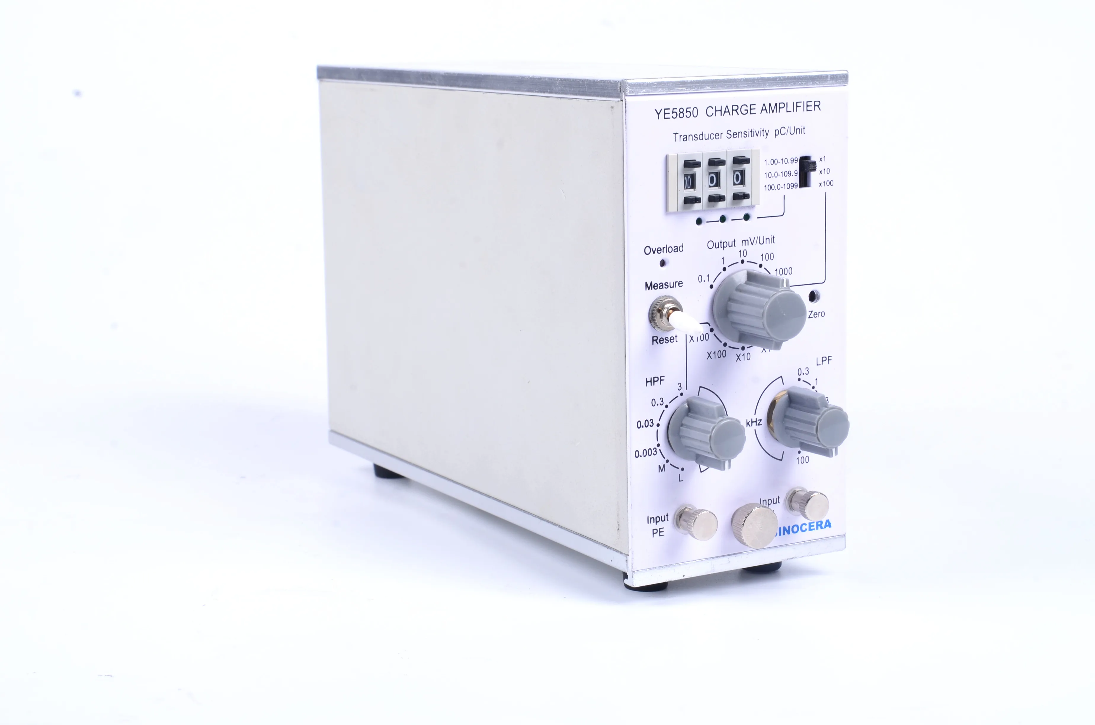 Very Low Frequency Quasi-static Charge Amplifier YE5850