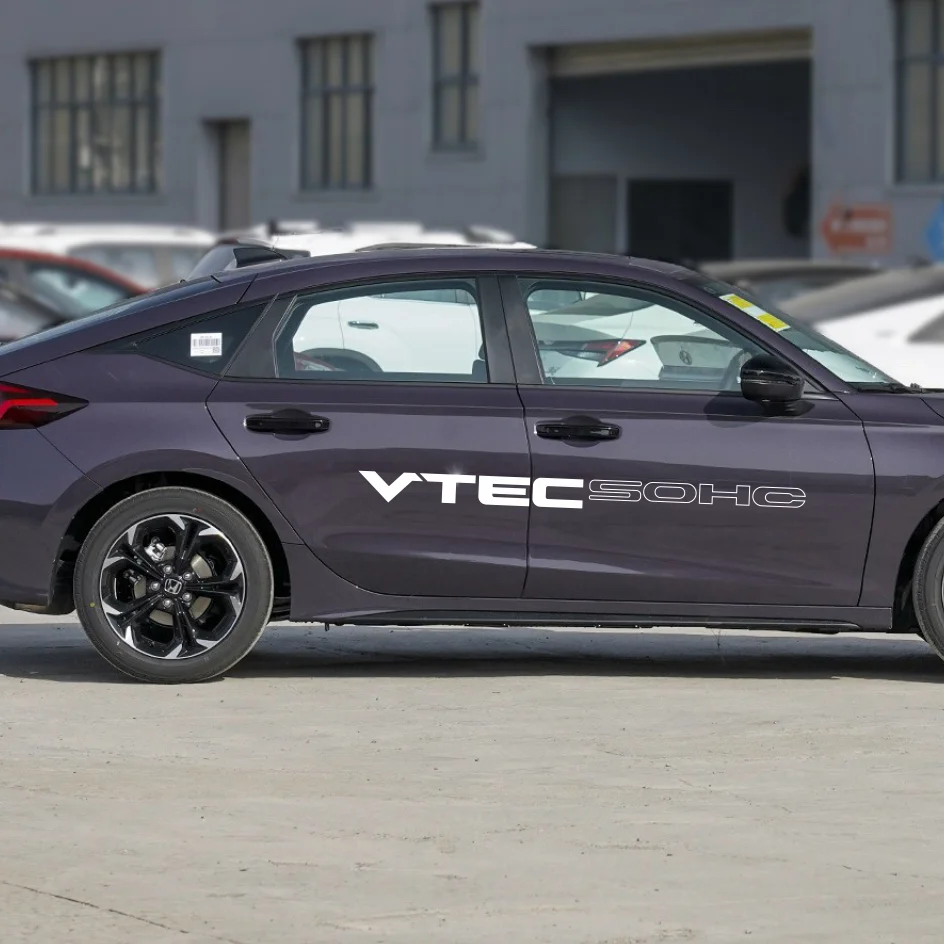 1 Pair SOHC VTEC Vinyl Stickers Decals Automobiles Car Styling For Honda Civic Si Accord JDM Typer Accessories view 3