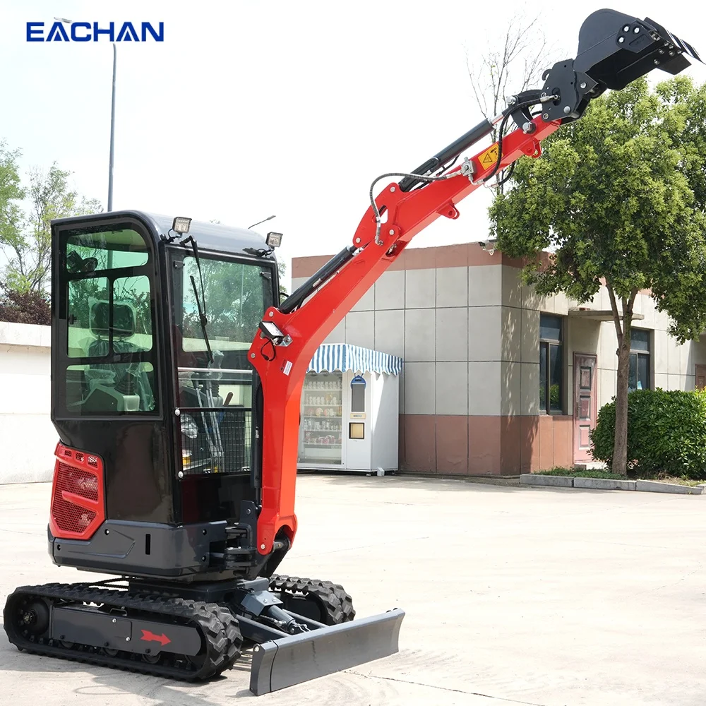 Customized 1.8 Ton Mini Excavator Hydraulic Crawler Digger Euro 5 EPA CE Kubota Engine Optional Compact Excavator Fast Delivery