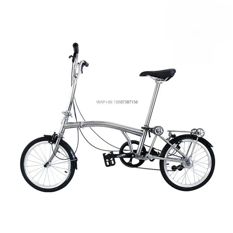 Titanium Folding Bike Convenient and Durable Cycling Option