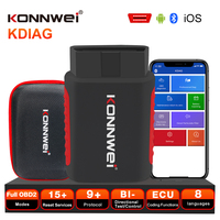 2025 KONNWEI KDIAG Full System Car Obd2 Scanner 15+Reset Service OBD2 Diagnostic Tool ECU Coding Active Test Diagnostic Tools