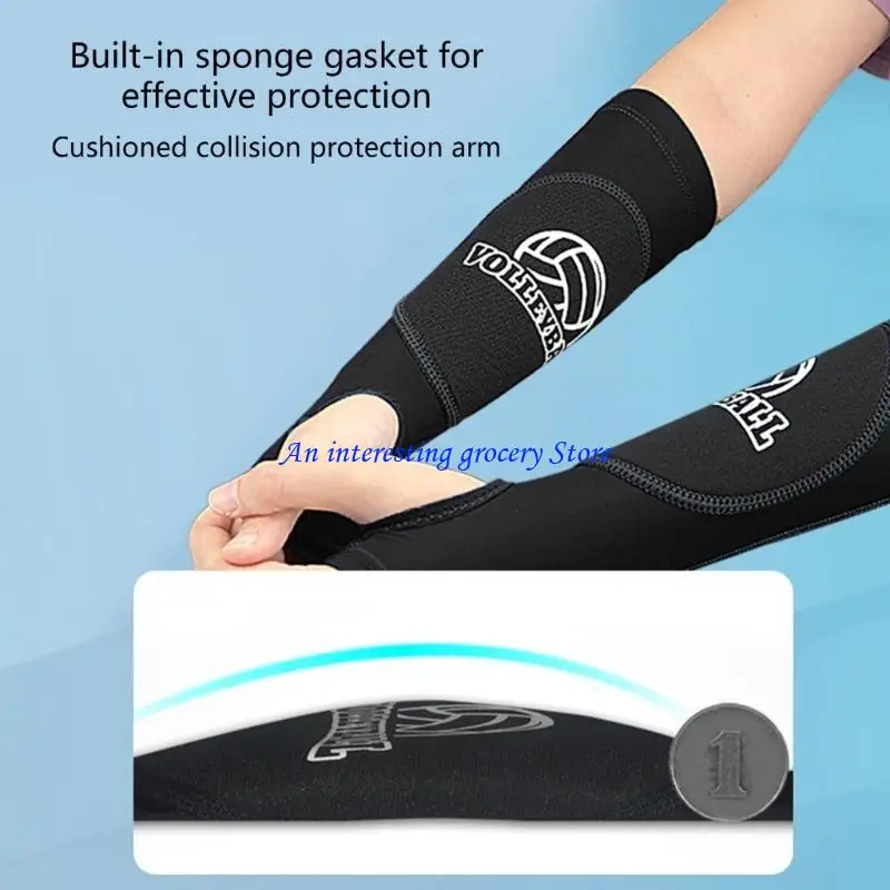

652D Volleyball Wrist Guard Elbow Passing Forearm Sleeves Volleyball Hand Protector