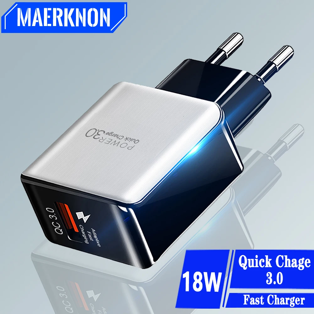 5V 3A USB Charger Quick Charge 3.0 4.0 Universal Fast Charging Power Adapter For iPhone 11 Samsung Xiaomi Tablet Fast Charger