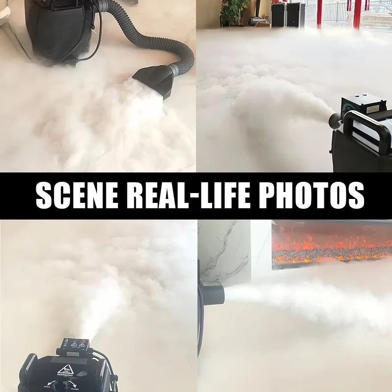 Equipo de efectos especiales de escenario CHKJ-NEW2025LM, máquina de niebla baja, 3500w, 6000w, máquina de humo de niebla de hielo seco para fiesta de boda