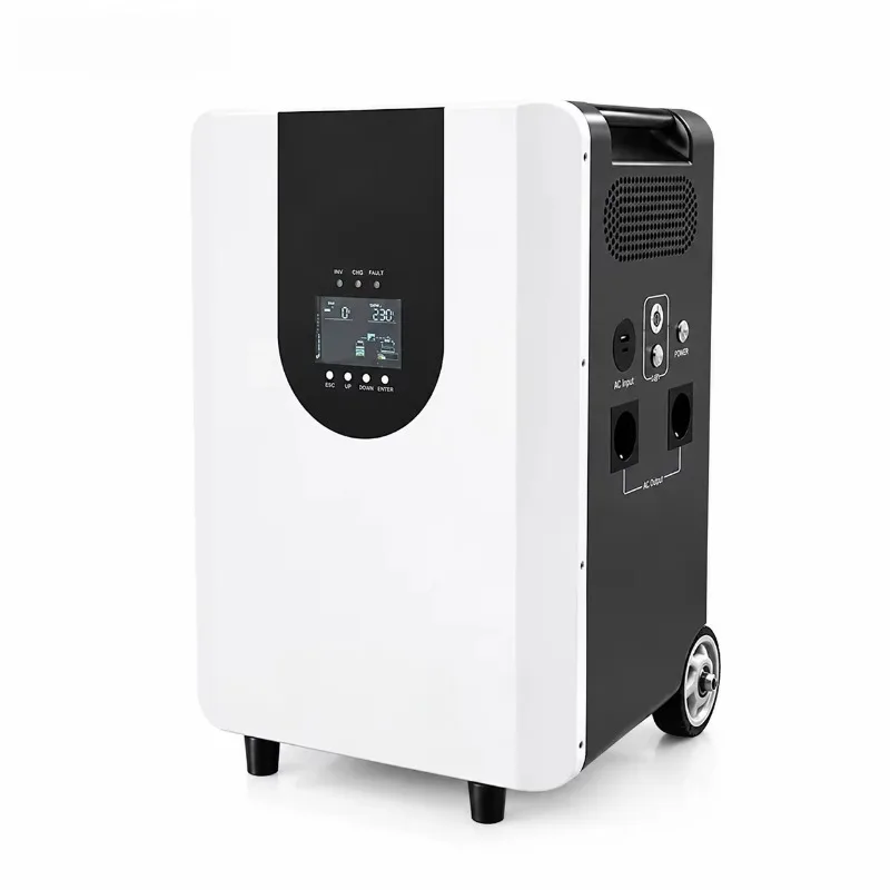 UPS Home Energy Storage System LiFePO4 Battery Backup with Fast Switching Solar Inverter