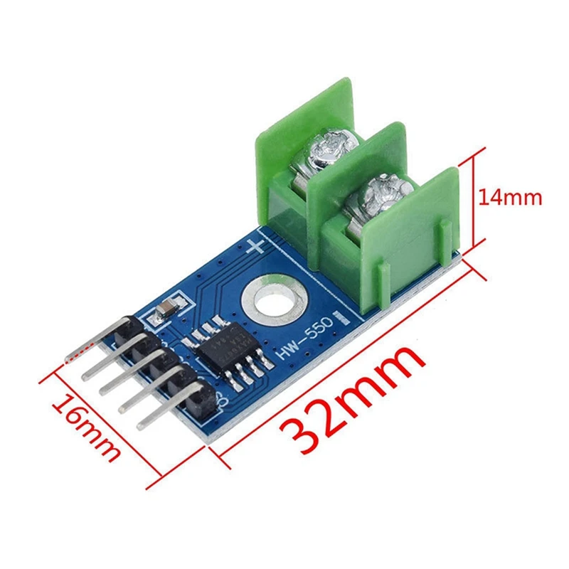 MAX6675 Module With K Type Thermocouple Sensor High Accuracy Measurement Tool  High Temperature Measurable Module