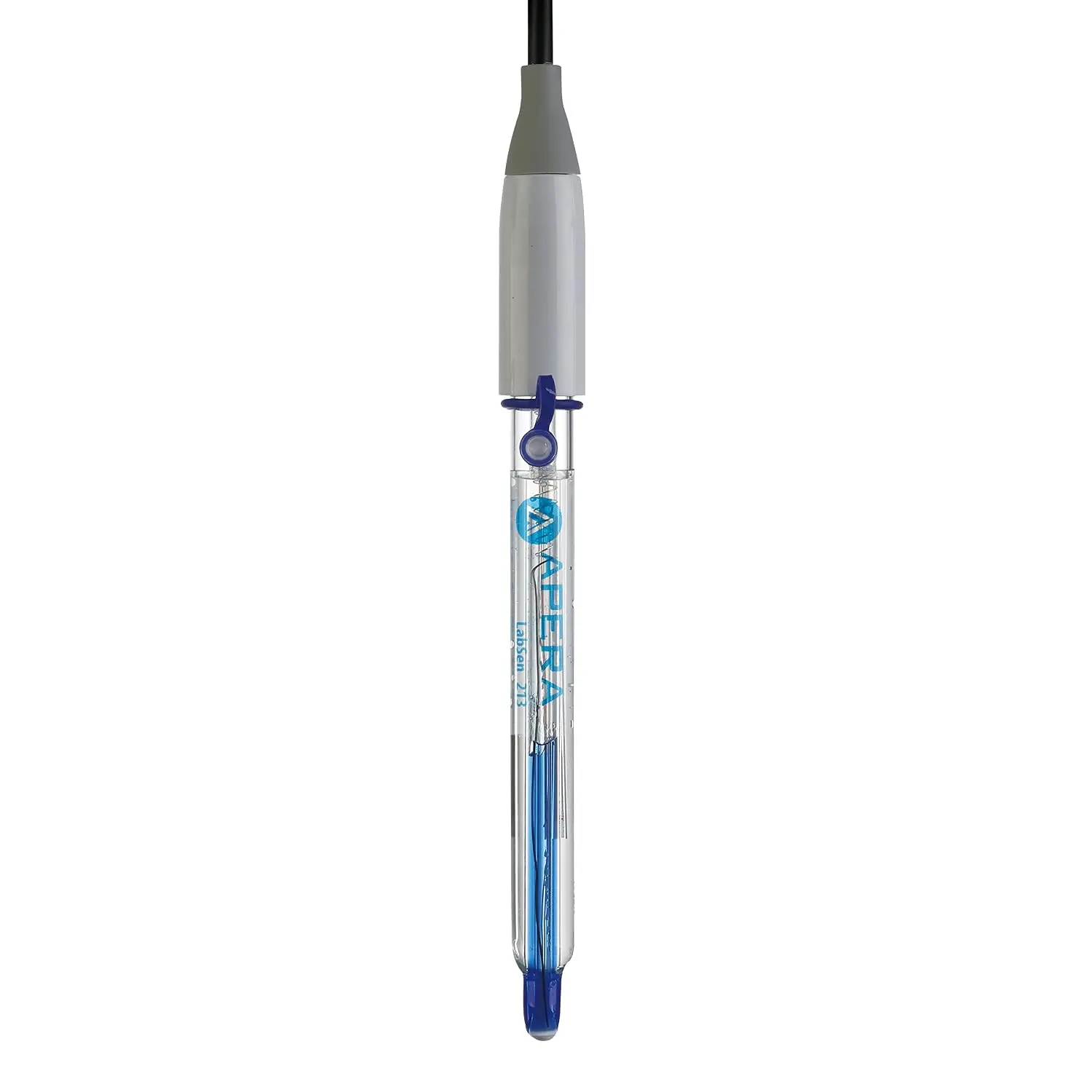 Apera Instruments AI3121 LabSen 213 Glass Body Digital pH Electrode with Built-in Temperature Sensor TRIS Buffer Compatible for