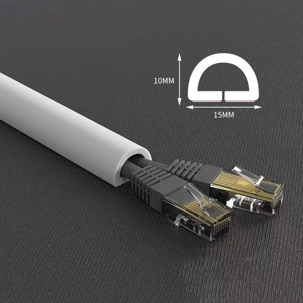 غطاء سلك أرضي لكابل ورشة عمل السلامة، تصميم منخفض المستوى، طول 1 متر، إدارة الكابلات، تصميم صديق للحيوانات الأليفة #2