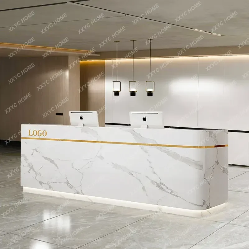 Beauty Salon Dedicated Reception Front Desk Clothing Store Simple Modern Small Checkout Page