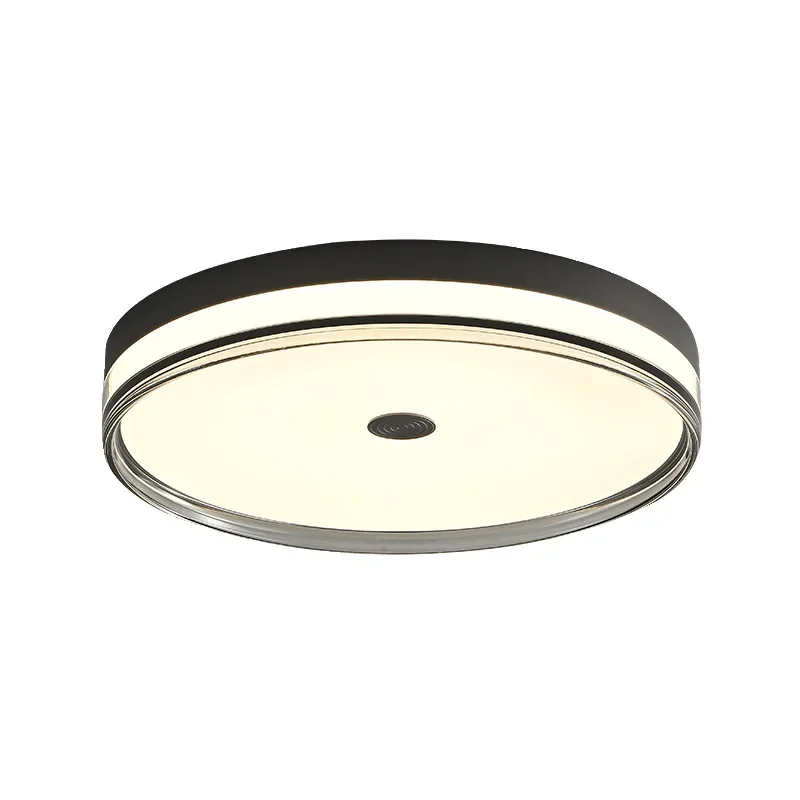 

Italian Minimalist Master Bedroom Full Spectrum Round Ceiling Light Modern