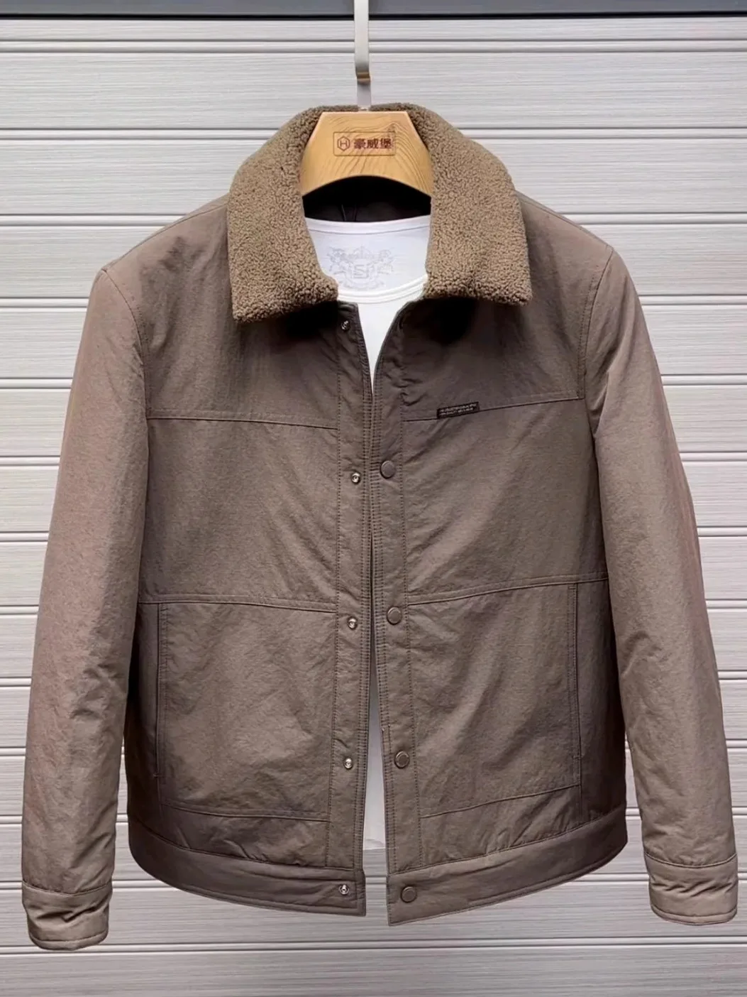 

Высококачественная мужская стеганая куртка с теплыми частицами, осенне-зимняя верхняя одежда с воротником-стойкой, длинная све, антибактериальная