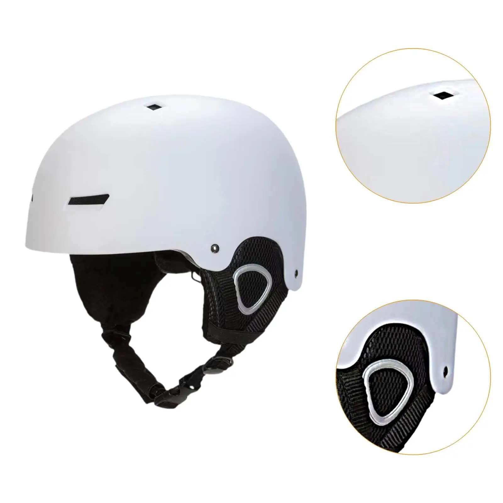 Ski Helmet Snow Helmet Breathable Headgear Adjustable Winter Sports Helmet for Snowboard Winter Sports Skateboard Teens