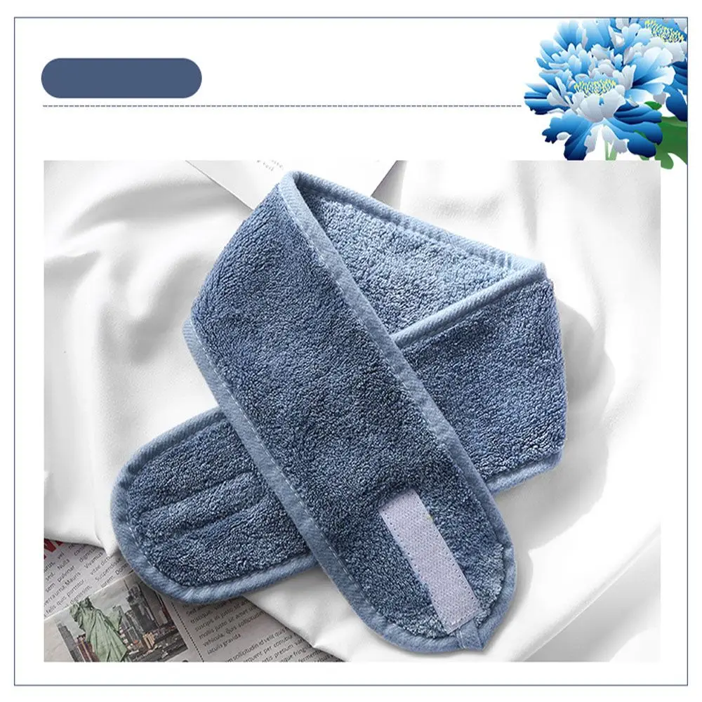 

Yoga Face Wash Facial Cosmetic Shower Caps Adjustable Tiara Turban Head Band Hairband Turban