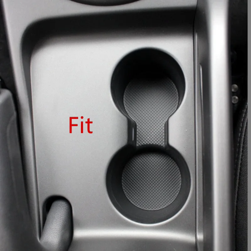 Interior  Water Cup Garnish Cover Trim Accessories for Kia Sportage R 3 MK3 III 2011 2012 2013 2015 Metal Car Styling Sticker