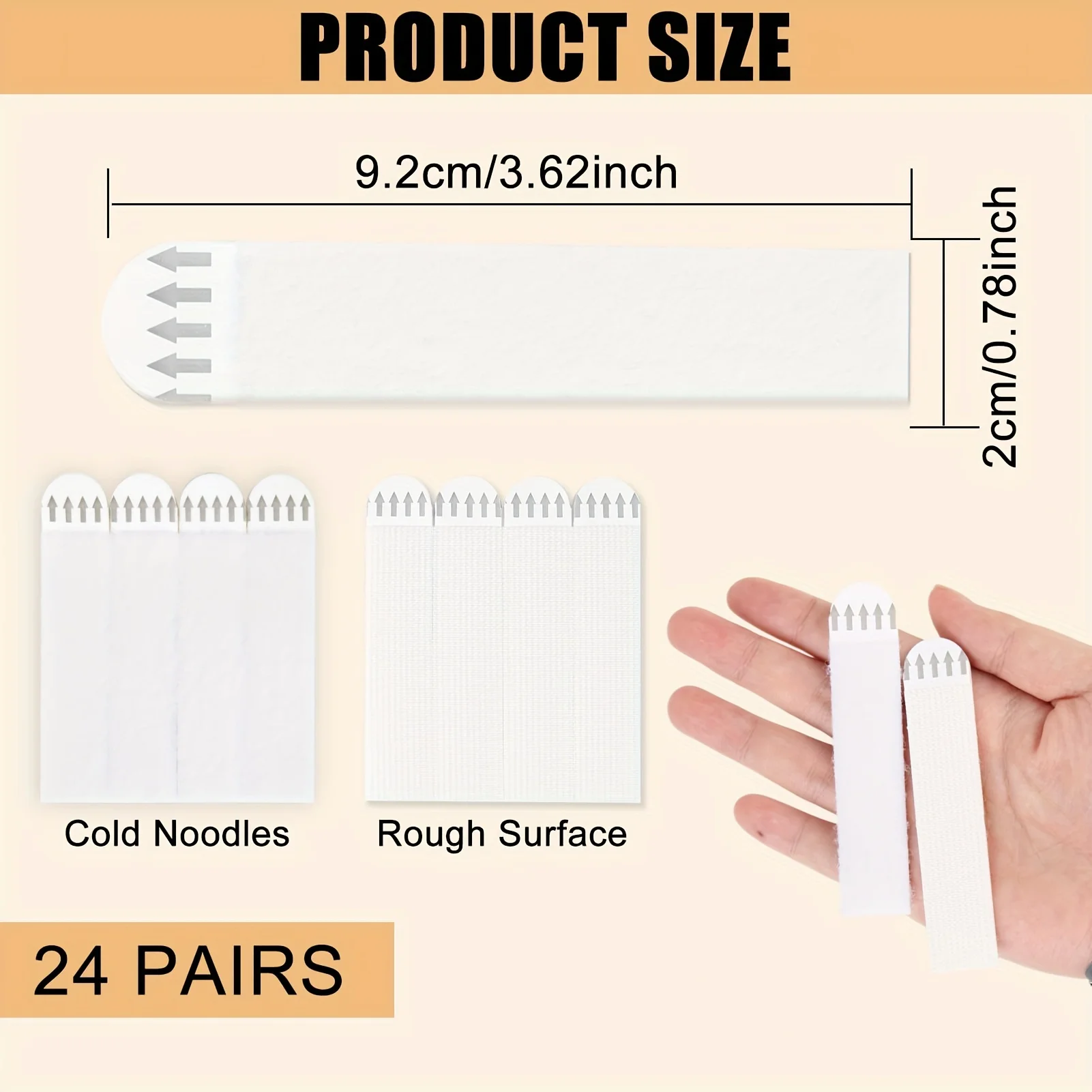 Removable Adhesive Hook Loop Tape Picture Hanging Strips No Wall Damage Fixing Wall Hanger DIY Punch-free Curtain Art Stickers