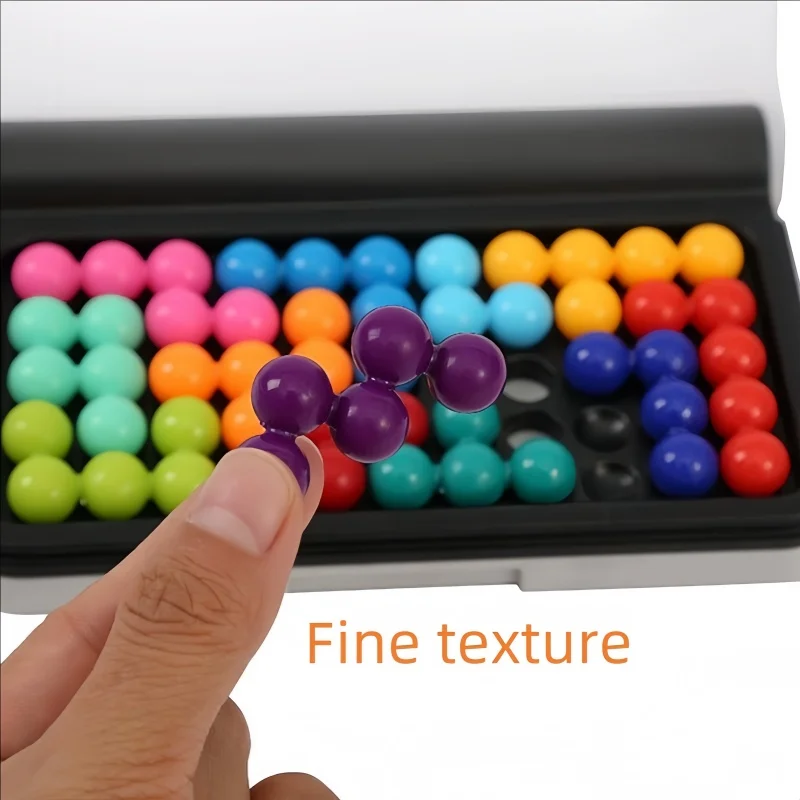 لعبة لوحة ألغاز مجسمة ثلاثية الأبعاد - لوحة هرم كلاسيكية - تفكير منطقي لؤلؤي - خرز هرم للأطفال - لعبة مونتيسوري - #2