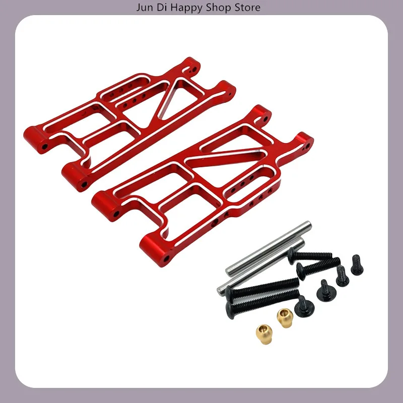 MJX 1/10 10208 V2 RC coche Metal actualización trasero brazo oscilante inferior repuestos ​