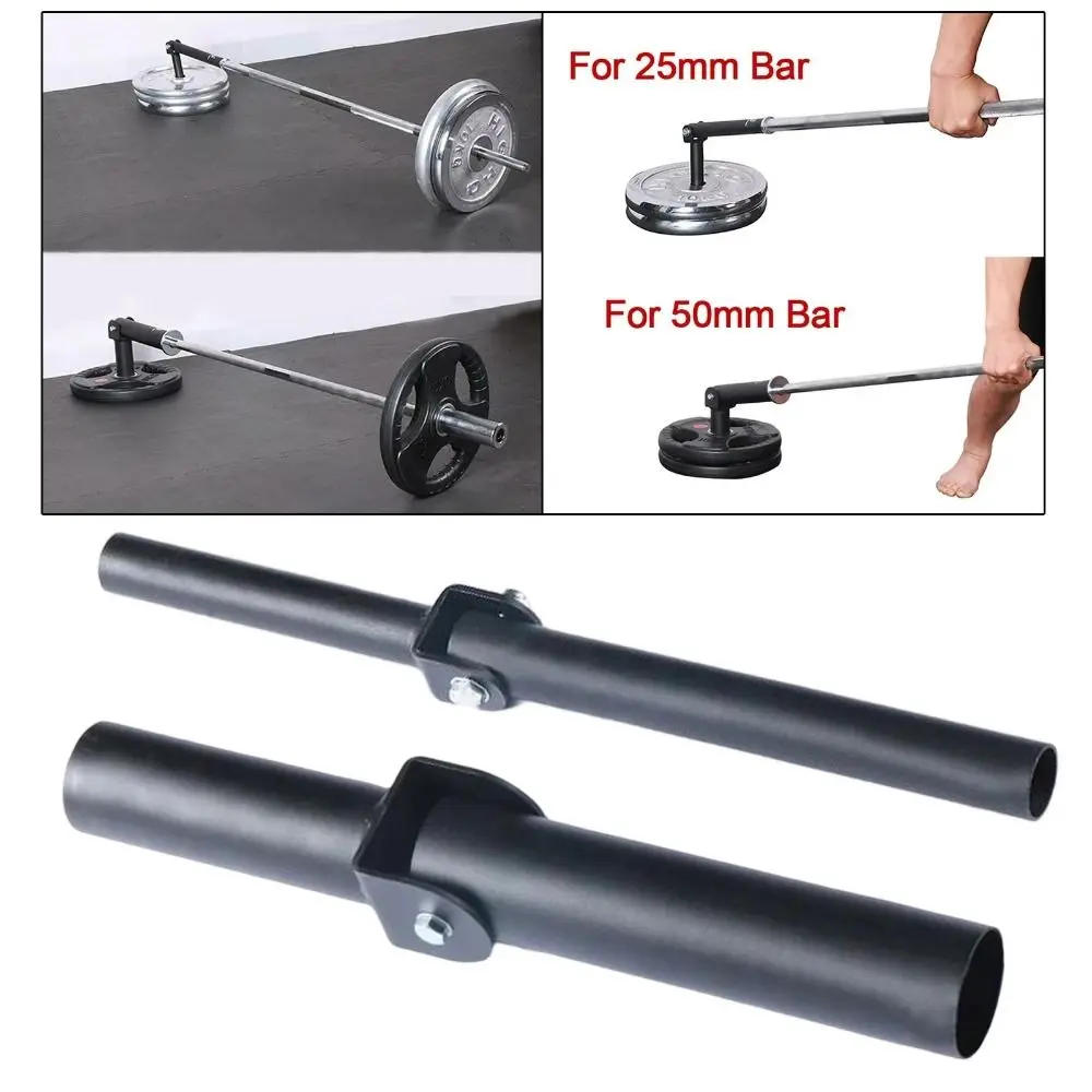 Heavy Duty Swivel Weight Plate Holders Easy To Install Sturdy T Bar Row Compact Stability Landmine Barbell Attachment Home