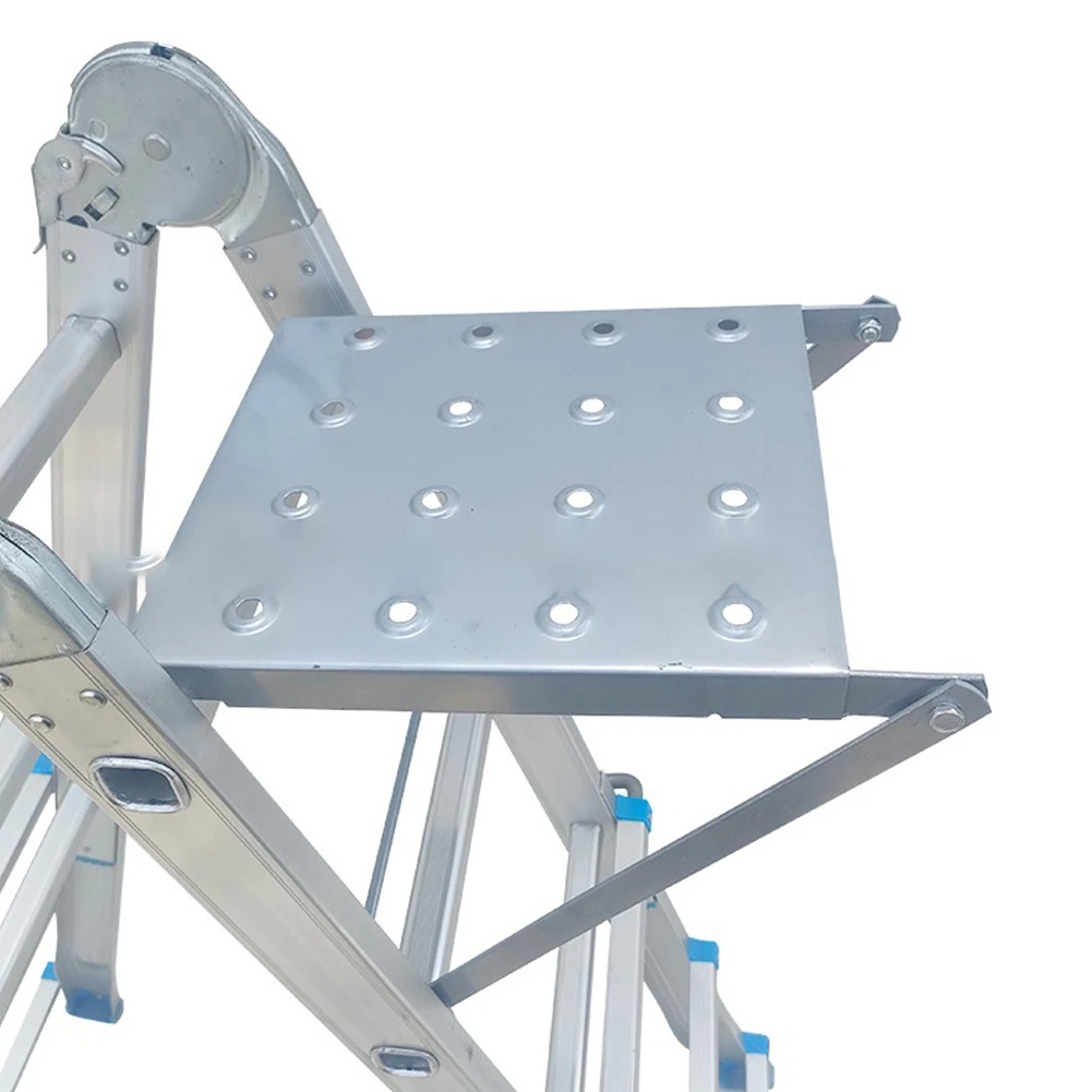 منصة عمل سلم بدواسة واسعة مرفق عملي صينية سلم للرسامين المنزليين في المطبخ والمكتب #4