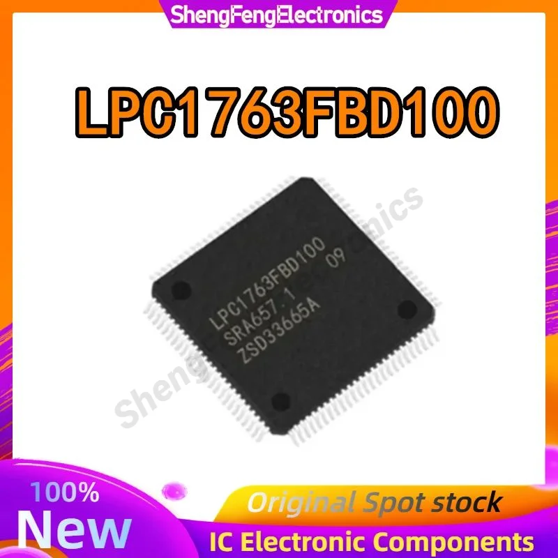 رقاقة LPC IC MCU ، lc17fbd100 ، LPC1763FBD ، LPC1763FB ، LPC1763 ، 1763FBD100 ، متوفرة بالمخزون ، جديدة أصلية ،