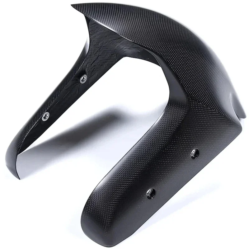 Hot selling For  2025 Accessories 3K 100% Dry Carbon Fiber Front ------Wheel Mudguard Mud Guard Flap