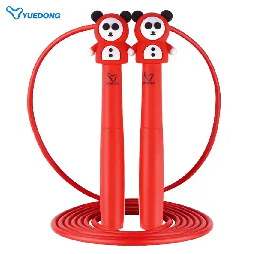 YUEDONG Kids Jump Rope for Beginners Tangle-Free Cartoon Skipping Rope for Boys Girls Adjustable Length 240cm PVC Fitness School PE Class
