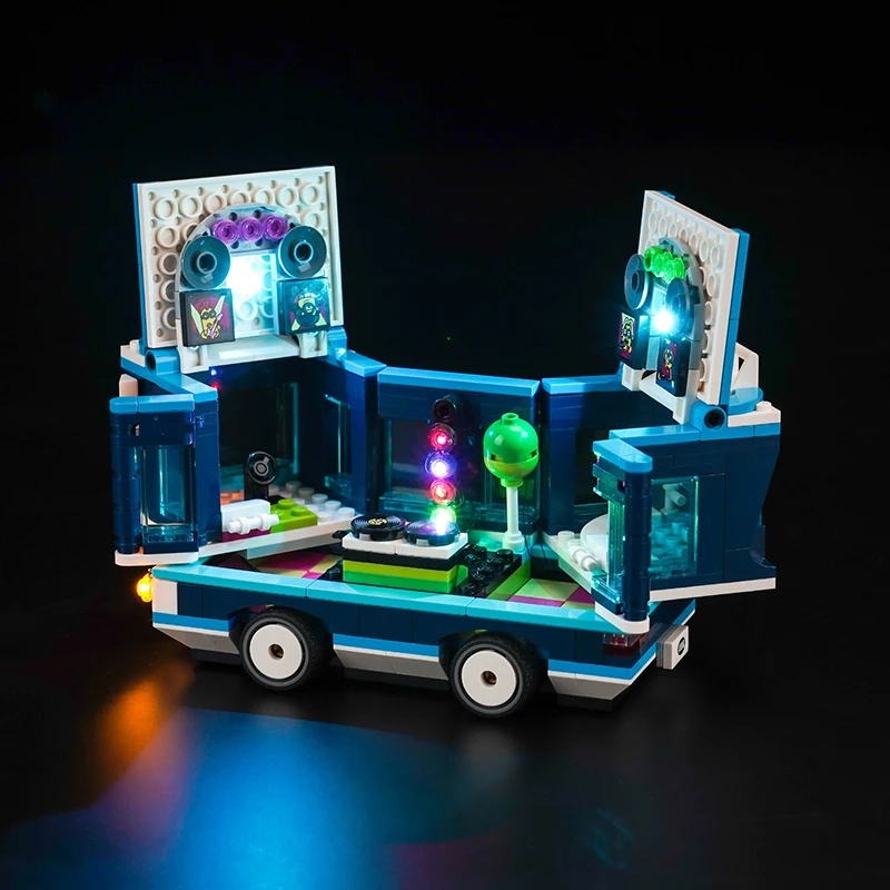 Vonado 5V LED light 75581 set is suitable for Minions' Music Party Bus block gifts (only including lighting accessories)