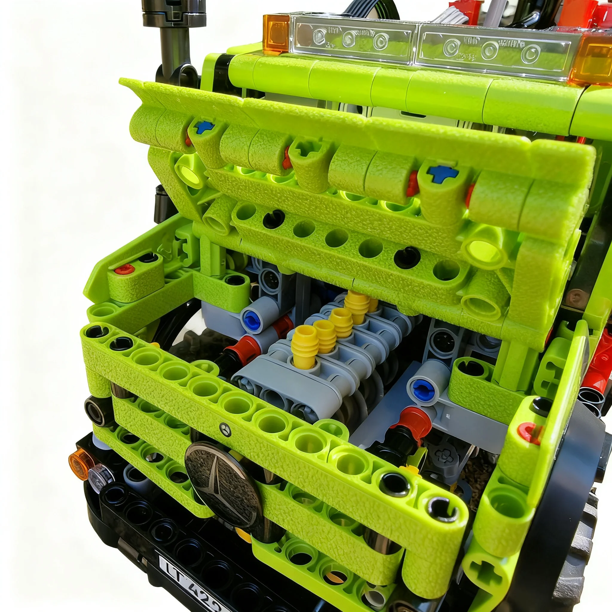 1162pcs MOC Technical Remote Control Upgrade Model Toy Building Blocks Construction Christmas Gift Art Birthday Creative Craft view 4