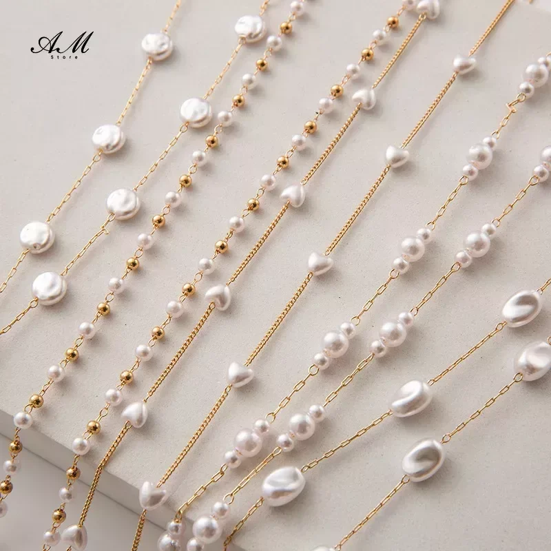 Vintage Metal Sunglasses Hangs Mask Strap Lanyards Fashion Pearl Mask Chain Women Eyewear Cord Mask Holder Necklace Dropshiping