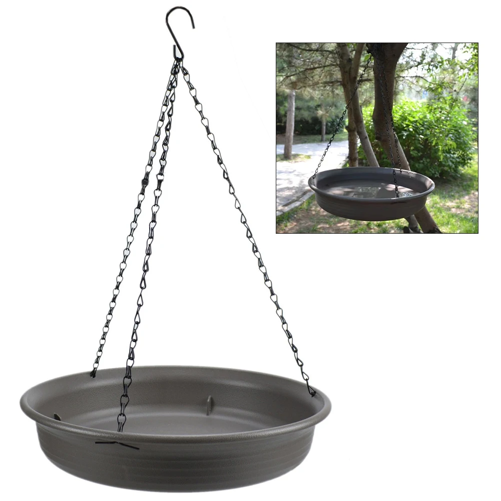 Bird Watching Bird Bath Outdoor Bird Bath Easy Clean Bird Feeder Birdhouse Accessory Enhanced Viewing Experience