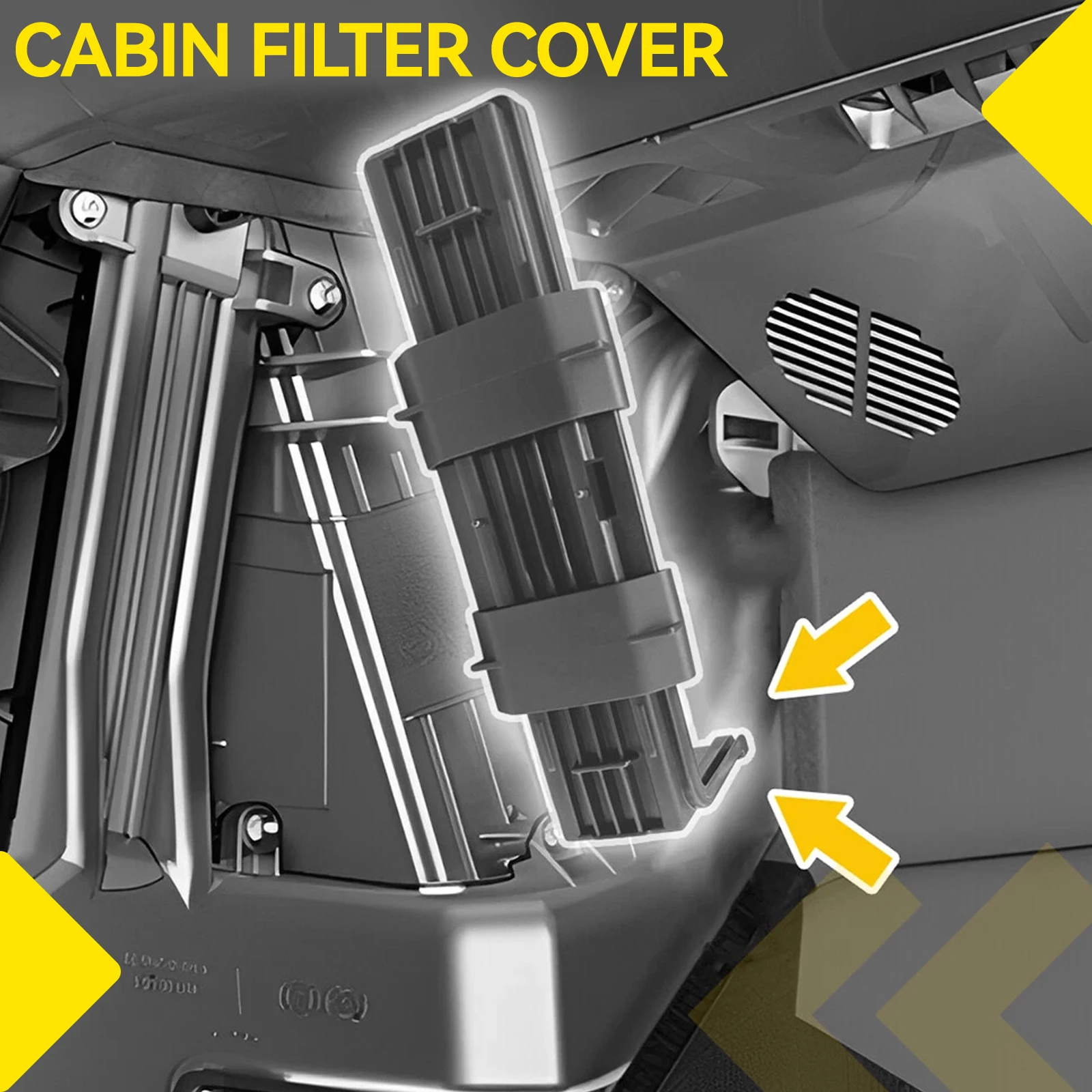 1 Set Ac Cabin Filt…