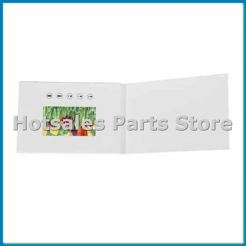 4.3 Inchs Video Book Card 4GB Lcd Invitation Gift Music Greeting Card Upload Videos Wedding Invite Digital Frame-A82Z