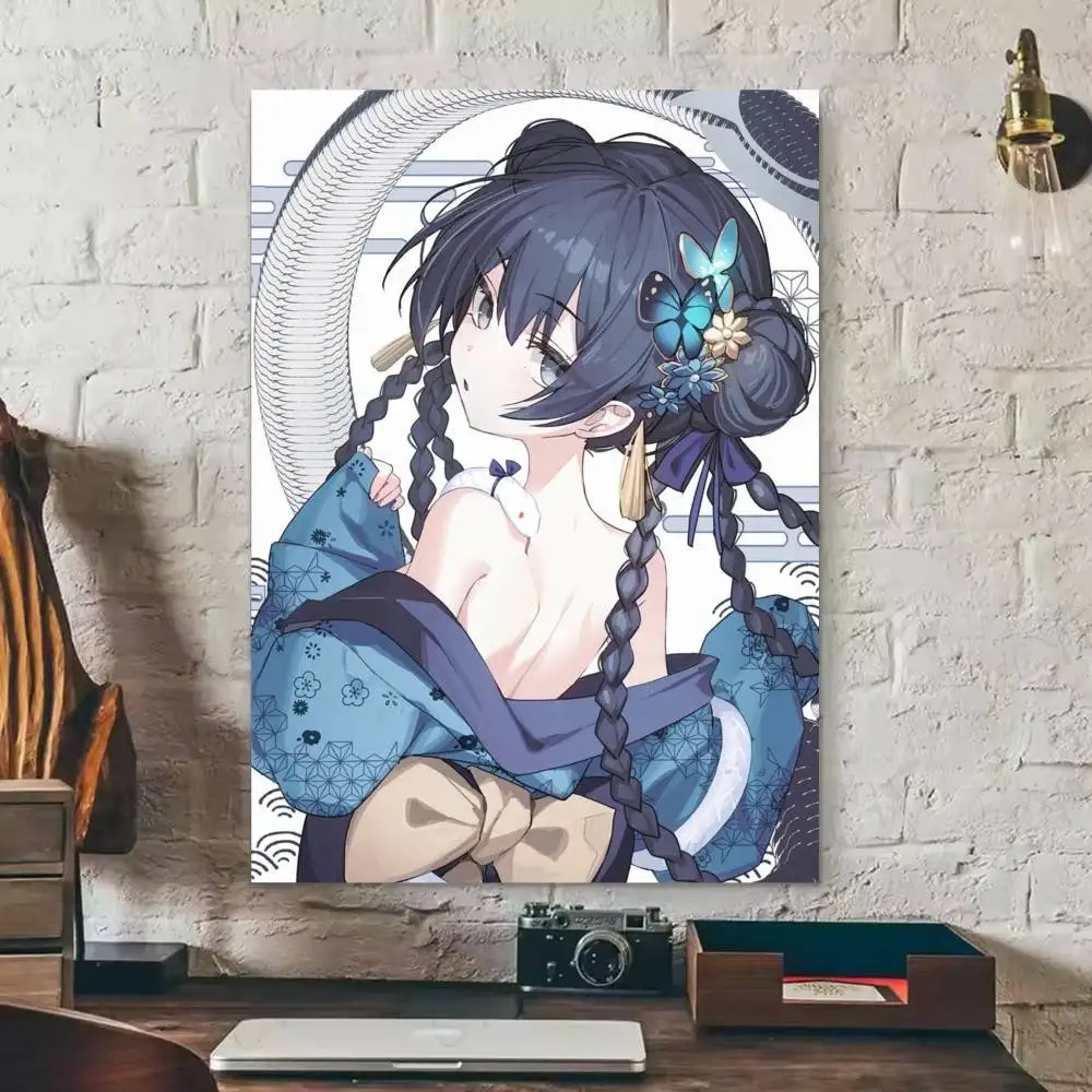 Ryuuge Kisaki Blue Archive   Poster Waterproof HD Art Wall Decal Self-Adhesive Print