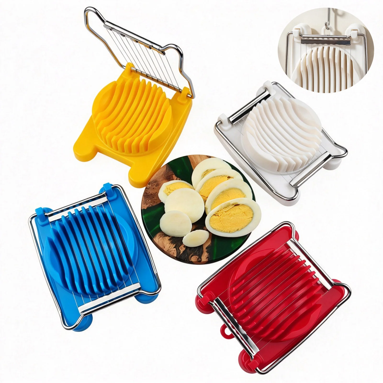 304 line egg cutter, egg slicing with hook, fancy Preserved eggs slitting cutter