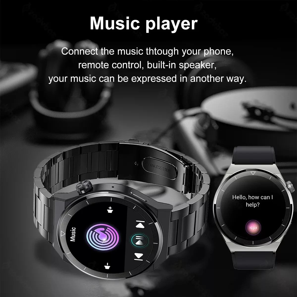 LIGE New NFC Smart Watch Men 390*390 Screen Always Display The Time Bluetooth Call Local Music Men Smartwatch For Huawei Xiaomi