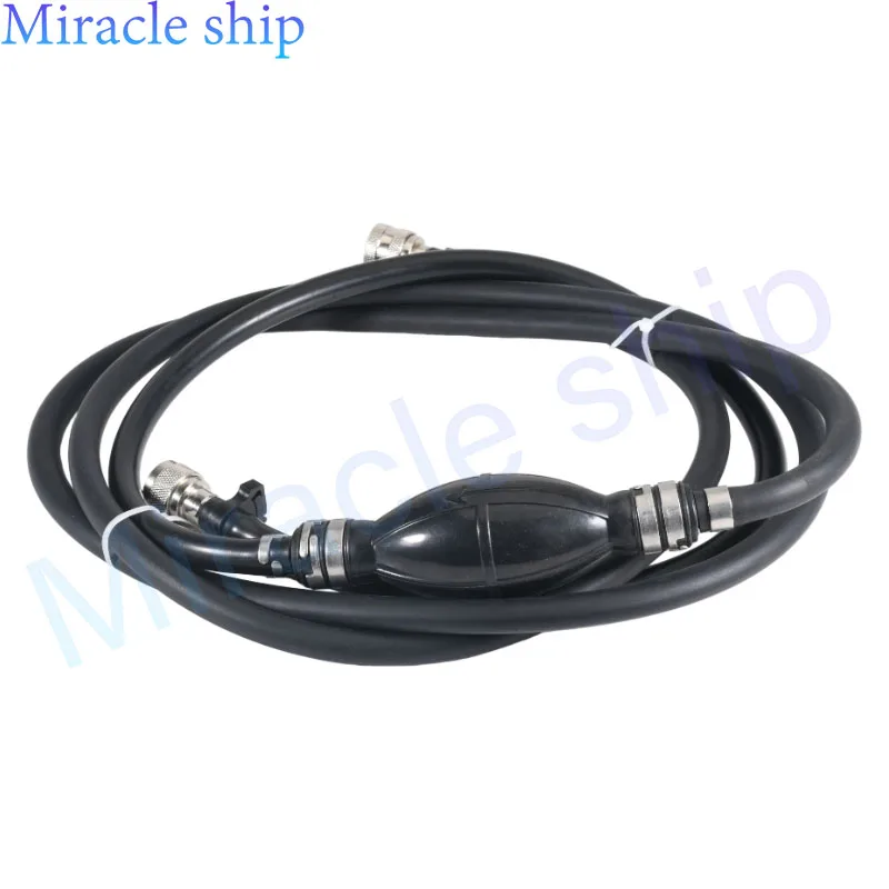 3B7-70200 Fuel Hose Assy With Primer Bulb For Tohatsu Nissan Outboard M NS MD 5 - 90HP 7.93FT 3B7-70200-4 3B7-70200-3