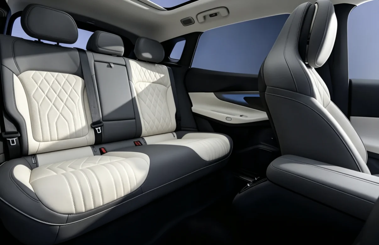 Für Lynk & Co 08 2023~2025 Maßgefertigte Autositzbezüge Luxuriöses Nappaleder 100% Passgenau Innenraumzubehör 360 ° Vollständige Abdeckung – Detail 9
