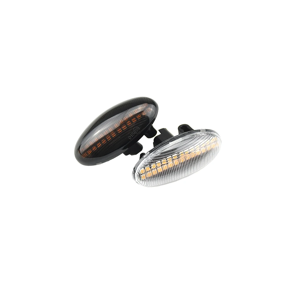LED Turn Signal Side Marker Lights Blinker Lamp Fit For Citroen C4 Cactus 2014-2020 For Peugeot 1007 2005-2009