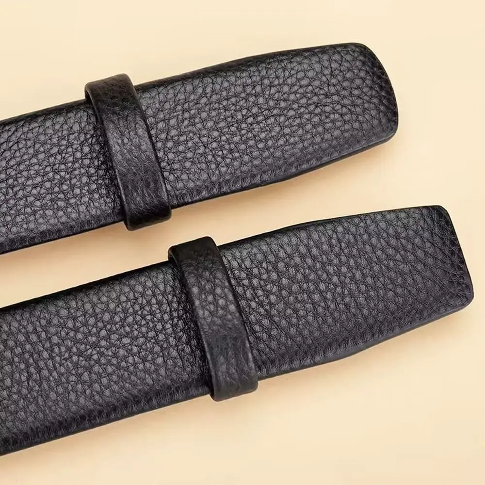 3PCS Men's Cow Leather Belt Ring Genuine Leather Pants Belt Waist Belt Ring Tail Fixed Leather Ring Circle Belt Accessories