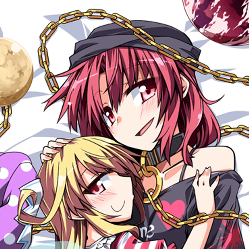 

Anime Dakimakura Pillow Hecatia Lapislazuli 2-Side Print Pillowcase Hugging Body Cushion Cover Otaku Waifuristmas Decoration