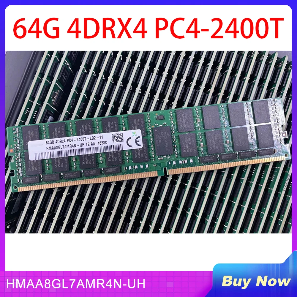 

1 PCS 64G 4DRX4 PC4-2400T For SKhynix Server Memory HMAA8GL7AMR4N-UH