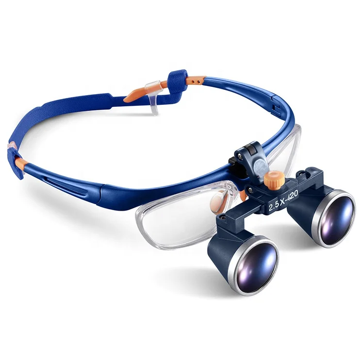 Professional 2.5x ,3.0X, 3.5X, 4.0X, 5.0X, 6.0X Headband Dental Surgical Loupes Magnifying