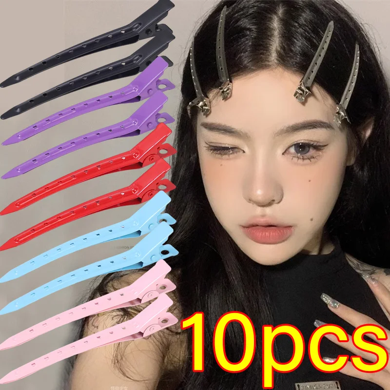 Pinces à cheveux longues pour femmes et filles, cheveux moelleux, frange, outils de fixation de cheveux, épingles à cheveux, Barrettes, nouveaux accessoires pour cheveux