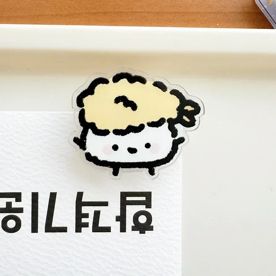 Cute INS Animated Fruit Cartoon Decoration Gift Sealing Clip Note Clip Pp Clip for Students  Office Accessories