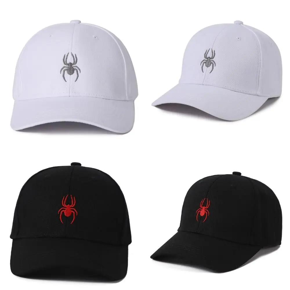 

Leisure Spider Embroidery Baseball Cap Sunscreen Personalized Sun Hat Anti-sun with A Small Face Sun Caps Outdoor