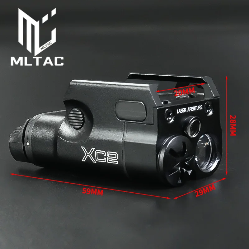 전술용 SF XC2 XC1 X300 X300U 플래시라이트 야외 무기 사냥용 20MM 레일 G17 G18 19 권총용 걸이형 총 램프 액세서리