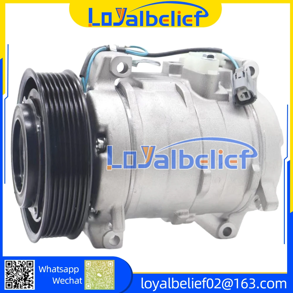 10S17C For Honda Element L4 2.4L AC Compressor 7PK 38810-PZD-A00 38800PZDA013 38810PZDA00 38810-PZD-A00 437230-5060 447220-4941