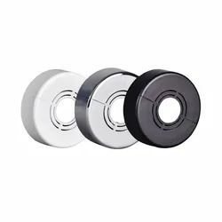 ABS Plating Faucet Decorative Cover Heighten Valve Wall Caps Water Tap Connector Panel Kitchen Bathroom Shower Faucet Fittings