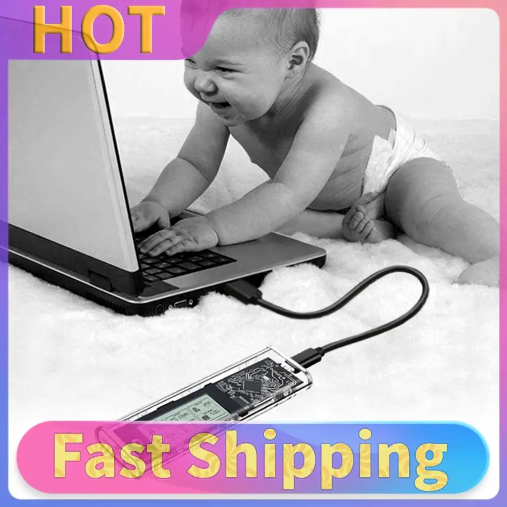 

M.2NVME/NGFF Dual Protocol Solid State Drive Case Stable Transit Typc3.2 Hard Drive Case Digital Display Drive Case SL-TN10-P-AC